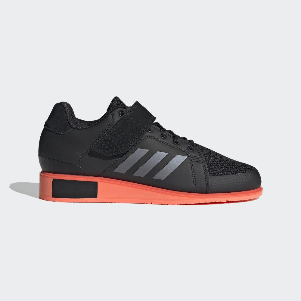 Ghete Haltere Adidas Power Perfect 3 Barbati Romania - Negrii/Metal/Corai EF2985